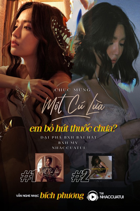 Bích Phương ba tuần thống lĩnh bảng xếp hạng NhacCuaTui - Ảnh 3. Bích Phương ba tuần thống lĩnh bảng xếp hạng NhacCuaTui - Ảnh 3.