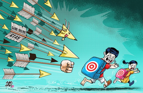 Phải chặn game online tấn công trẻ em - Ảnh 1. Phải chặn game online tấn công trẻ em - Ảnh 1.
