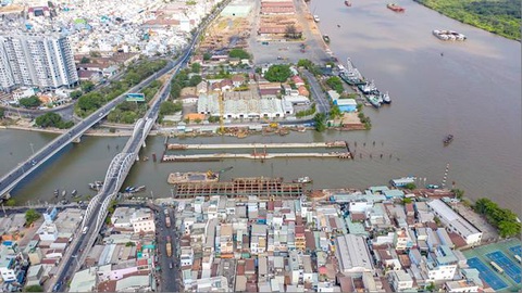 Bất động sản TP.HCM thêm tín hiệu vui khi các dự án chống ngập sắp hoàn thành - Ảnh 1. Bất động sản TP.HCM thêm tín hiệu vui khi các dự án chống ngập sắp hoàn thành - Ảnh 1.