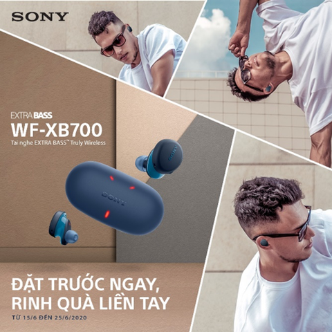 Sony trình làng tai nghe truly wireless đầu tiên của EXTRA BASS™ Series - Ảnh 2. Sony trình làng tai nghe truly wireless đầu tiên của EXTRA BASS™ Series - Ảnh 2.
