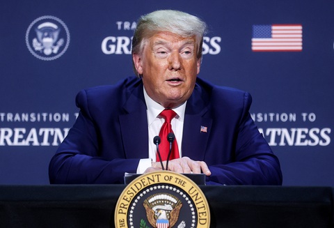 Ông Trump: Mỹ không có quá nhiều con sâu trong các sở cảnh sát - Ảnh 1. Ông Trump: Mỹ không có quá nhiều con sâu trong các sở cảnh sát - Ảnh 1.