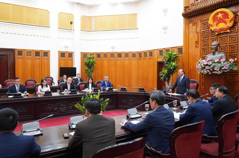 Tiếp doanh nghiệp Trung Quốc, Thủ tướng muốn cùng vun đắp mối quan hệ láng giềng tốt đẹp - Ảnh 1. Tiếp doanh nghiệp Trung Quốc, Thủ tướng muốn cùng vun đắp mối quan hệ láng giềng tốt đẹp - Ảnh 1.