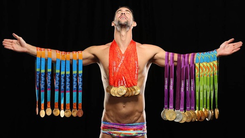Michael Phelps được chọn là vận động viên xuất sắc nhất thế kỷ 21 - Ảnh 1. Michael Phelps được chọn là vận động viên xuất sắc nhất thế kỷ 21 - Ảnh 1.
