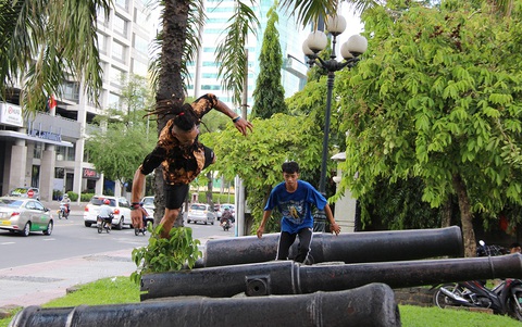 Khỏe ra, đẹp lên, xả stress ào ào với parkour - Ảnh 1. Khỏe ra, đẹp lên, xả stress ào ào với parkour - Ảnh 1.