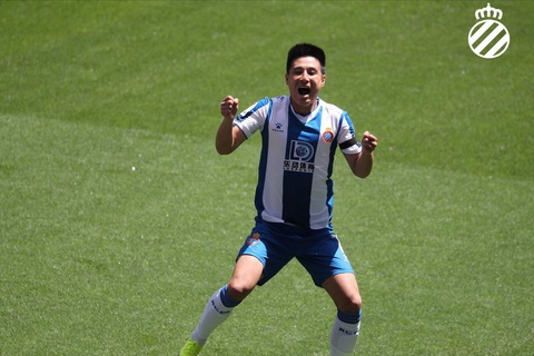 Sao Trung Quốc Wu Lei tỏa sáng giúp Espanyol giành 3 điểm quý giá - Ảnh 1. Sao Trung Quốc Wu Lei tỏa sáng giúp Espanyol giành 3 điểm quý giá - Ảnh 1.
