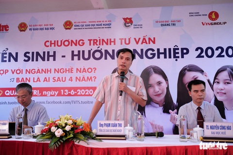 Tư vấn tuyển sinh - hướng nghiệp lần đầu đến Quảng Trị - Ảnh 5. Tư vấn tuyển sinh - hướng nghiệp lần đầu đến Quảng Trị - Ảnh 5.