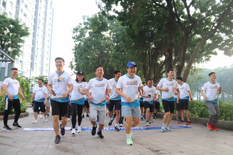 Giải chạy bộ hưởng ứng ngày không tiền mặt 2020: Ngày đầu háo hức - Ảnh 38. Giải chạy bộ hưởng ứng ngày không tiền mặt 2020: Ngày đầu háo hức - Ảnh 38.