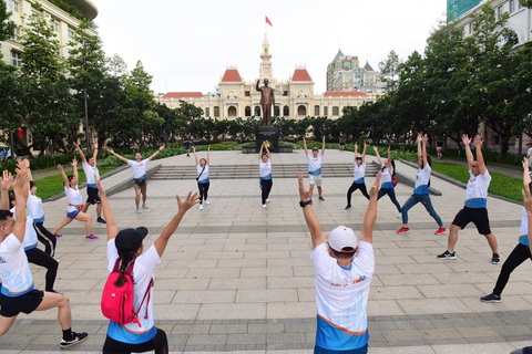 Giải chạy bộ hưởng ứng ngày không tiền mặt 2020: Ngày đầu háo hức - Ảnh 56. Giải chạy bộ hưởng ứng ngày không tiền mặt 2020: Ngày đầu háo hức - Ảnh 56.
