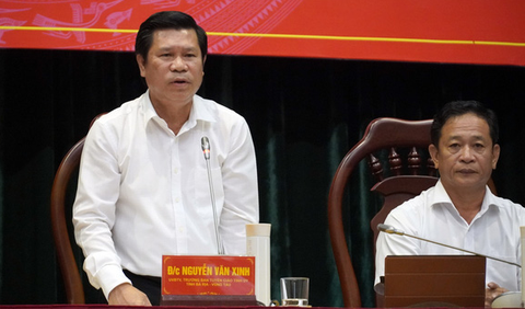 Bí thư Bà Rịa - Vũng Tàu đề nghị phóng viên góp ý cho báo cáo chính trị - Ảnh 1. Bí thư Bà Rịa - Vũng Tàu đề nghị phóng viên góp ý cho báo cáo chính trị - Ảnh 1.