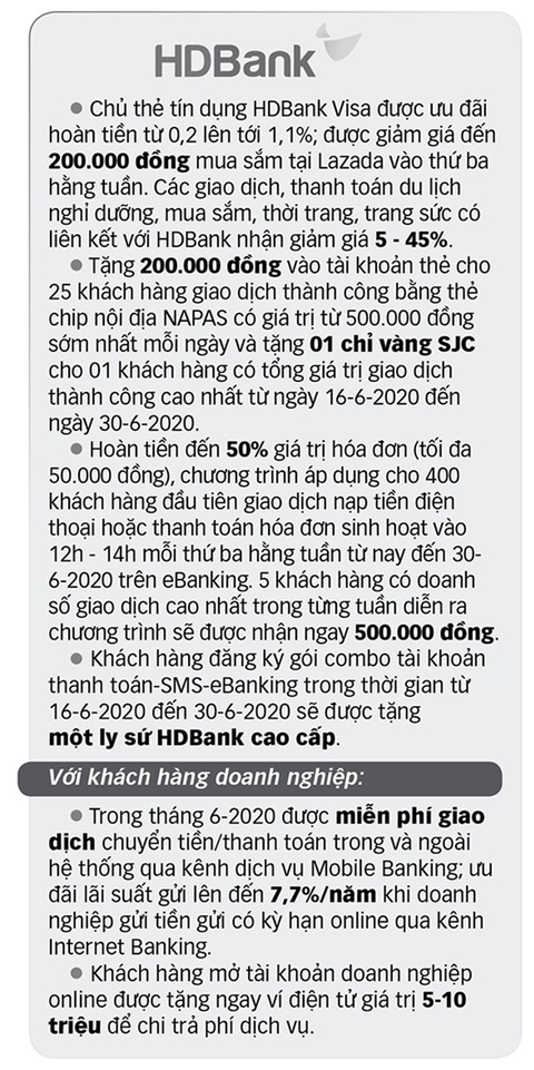 Hôm nay có nhiều khuyến mãi đặc biệt hưởng ứng Ngày không tiền mặt 16-6 - Ảnh 5. Hôm nay có nhiều khuyến mãi đặc biệt hưởng ứng Ngày không tiền mặt 16-6 - Ảnh 5.