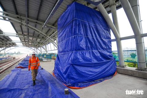 Cận cảnh các nhà ga trên cao tuyến metro Bến Thành - Suối Tiên - Ảnh 6. Cận cảnh các nhà ga trên cao tuyến metro Bến Thành - Suối Tiên - Ảnh 6.