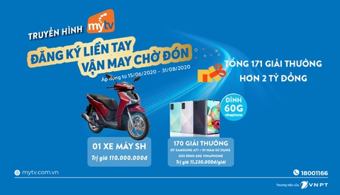 Lắp truyền hình MyTV, đón hè cực đỉnh với kho quà tặng hơn 2 tỉ đồng - Ảnh 1. Lắp truyền hình MyTV, đón hè cực đỉnh với kho quà tặng hơn 2 tỉ đồng - Ảnh 1.