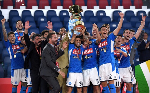Đá bại Juventus trên chấm luân lưu, Napoli vô địch Coppa Italia 2020 - Ảnh 1. Đá bại Juventus trên chấm luân lưu, Napoli vô địch Coppa Italia 2020 - Ảnh 1.