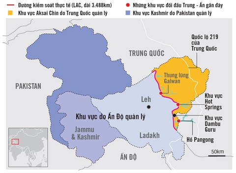Ấn - Trung đổ máu: vì đâu nên nỗi? - Ảnh 3. Ấn - Trung đổ máu: vì đâu nên nỗi? - Ảnh 3.