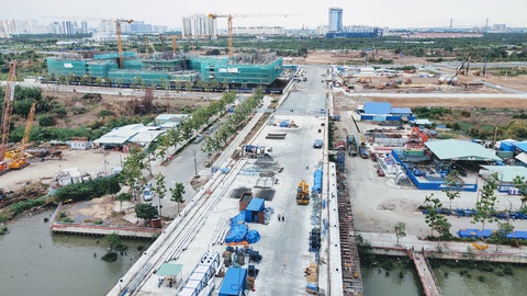 Khu đô thị Thủ Thiêm sẽ đặt, đổi tên một số cầu, đường mới - Ảnh 1. Khu đô thị Thủ Thiêm sẽ đặt, đổi tên một số cầu, đường mới - Ảnh 1.