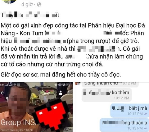 Kỷ luật nguyên giám đốc phân hiệu ĐH Đà Nẵng vì nhắn tin thiếu chuẩn mực - Ảnh 1. Kỷ luật nguyên giám đốc phân hiệu ĐH Đà Nẵng vì nhắn tin thiếu chuẩn mực - Ảnh 1.