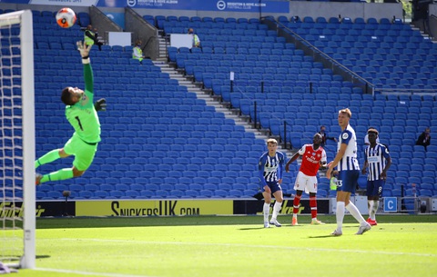 Thua ngược Brighton phút cuối, Arsenal cạn hi vọng vào tốp 4 - Ảnh 1. Thua ngược Brighton phút cuối, Arsenal cạn hi vọng vào tốp 4 - Ảnh 1.