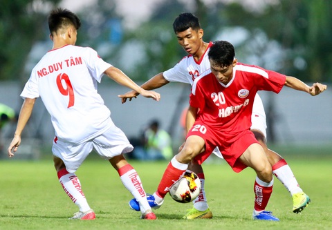 Cầu thủ U19 HAGL 1 ăn mừng sau khi thoát thua chủ nhà PVF - Ảnh 4. Cầu thủ U19 HAGL 1 ăn mừng sau khi thoát thua chủ nhà PVF - Ảnh 4.