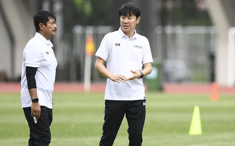 HLV Shin Tae Yong căng thẳng với PSSI - Ảnh 1. HLV Shin Tae Yong căng thẳng với PSSI - Ảnh 1.