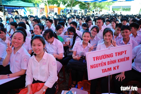 Sáng nay 20-6, tư vấn tuyển sinh - hướng nghiệp 2020 ở Quảng Nam - Ảnh 3. Sáng nay 20-6, tư vấn tuyển sinh - hướng nghiệp 2020 ở Quảng Nam - Ảnh 3.