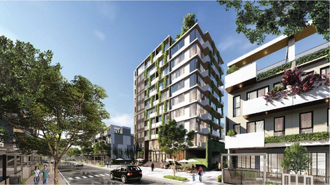 ‘Nghỉ dưỡng tại gia’ ở khu nhà phố Compound the Pearl Riverside - Ảnh 3.