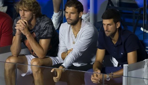 Dimitrov dương tính với COVID-19, từng có tiếp xúc với Djokovic - Ảnh 1. Dimitrov dương tính với COVID-19, từng có tiếp xúc với Djokovic - Ảnh 1.