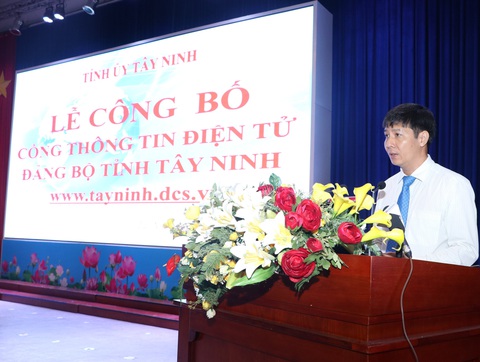 Tây Ninh ra mắt cổng thông tin Đảng bộ tỉnh - Ảnh 2. Tây Ninh ra mắt cổng thông tin Đảng bộ tỉnh - Ảnh 2.