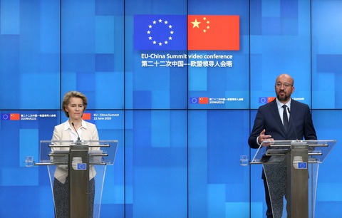 EU phát thông điệp mạnh mẽ với Trung Quốc về luật an ninh tại Hong Kong - Ảnh 1. EU phát thông điệp mạnh mẽ với Trung Quốc về luật an ninh tại Hong Kong - Ảnh 1.
