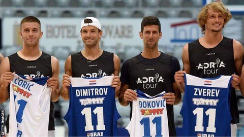 Tay vợt số 1 thế giới Djokovic dương tính với COVID-19 - Ảnh 1. Tay vợt số 1 thế giới Djokovic dương tính với COVID-19 - Ảnh 1.