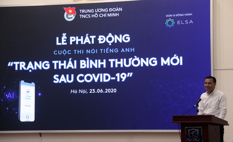Phát động cuộc thi nói tiếng Anh Trạng thái bình thường mới sau COVID-19 - Ảnh 1. Phát động cuộc thi nói tiếng Anh Trạng thái bình thường mới sau COVID-19 - Ảnh 1.