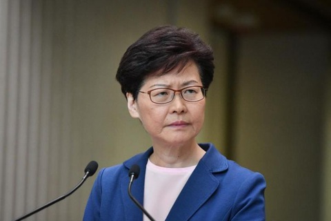 Bà Carrie Lam tuyên bố không tự chọn thẩm phán xét xử về an ninh quốc gia - Ảnh 1. Bà Carrie Lam tuyên bố không tự chọn thẩm phán xét xử về an ninh quốc gia - Ảnh 1.