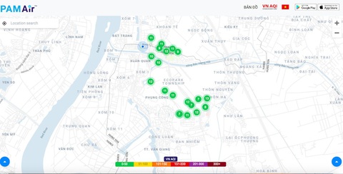Khác biệt chất lượng không khí ở Ecopark - Ảnh 1. Khác biệt chất lượng không khí ở Ecopark - Ảnh 1.