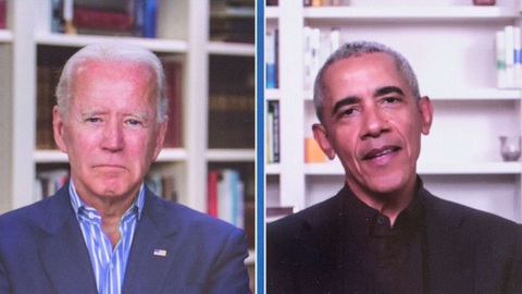 Ông Obama gây quỹ 11 triệu USD cho ứng viên Biden để đánh bại ông Trump - Ảnh 2. Ông Obama gây quỹ 11 triệu USD cho ứng viên Biden để đánh bại ông Trump - Ảnh 2.