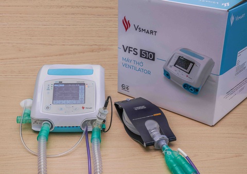 Máy thở của Vingroup được cấp số lưu hành, sản xuất đại trà - Ảnh 1. Máy thở của Vingroup được cấp số lưu hành, sản xuất đại trà - Ảnh 1.