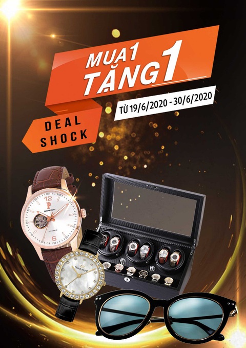 Mua 1 được 2 cực hot tại Đăng Quang Watch - Ảnh 1. Mua 1 được 2 cực hot tại Đăng Quang Watch - Ảnh 1.