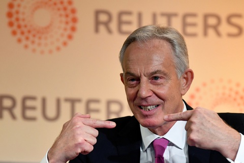 Cựu thủ tướng Tony Blair: Anh phải theo phe Mỹ trong vấn đề Huawei - Ảnh 1. Cựu thủ tướng Tony Blair: Anh phải theo phe Mỹ trong vấn đề Huawei - Ảnh 1.