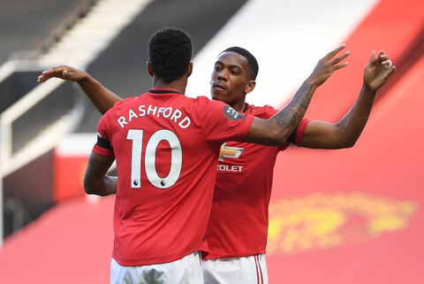 Martial lập hat-trick, Man Utd đại thắng Sheffield United - Ảnh 1. Martial lập hat-trick, Man Utd đại thắng Sheffield United - Ảnh 1.