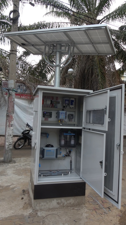 Giám sát chất lượng nước bằng các trạm quan trắc online - Ảnh 1. Giám sát chất lượng nước bằng các trạm quan trắc online - Ảnh 1.