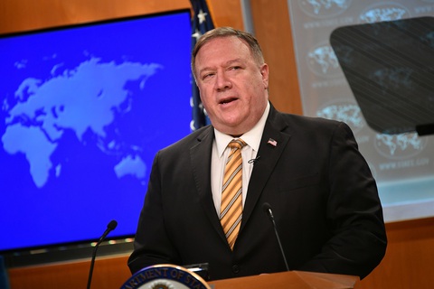 Ông Pompeo nói bớt quân ở châu Âu để chống mối đe dọa Trung Quốc ở Đông Nam Á - Ảnh 1. Ông Pompeo nói bớt quân ở châu Âu để chống mối đe dọa Trung Quốc ở Đông Nam Á - Ảnh 1.
