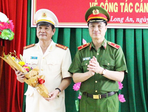 Giám đốc Công an Long An về làm giám đốc Công an TP.HCM - Ảnh 1. Giám đốc Công an Long An về làm giám đốc Công an TP.HCM - Ảnh 1.