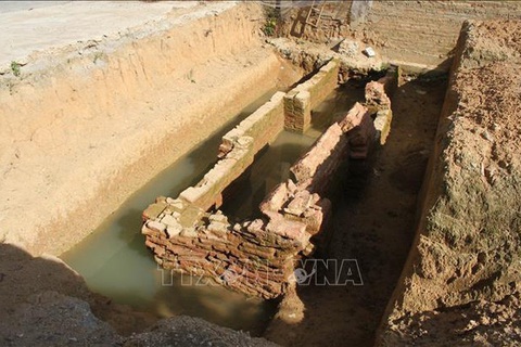 Ninh Bình phát hiện kiến trúc mộ gạch thế kỷ III sau công nguyên - Ảnh 1. Ninh Bình phát hiện kiến trúc mộ gạch thế kỷ III sau công nguyên - Ảnh 1.