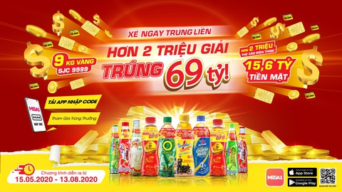 Trao 3kg vàng đầu tiên của chương trình xé nhãn trên ứng dụng MEGA1 - Ảnh 3. Trao 3kg vàng đầu tiên của chương trình xé nhãn trên ứng dụng MEGA1 - Ảnh 3.