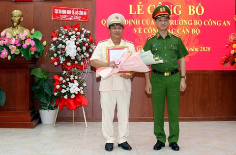 Phó cục trưởng Cục An ninh kinh tế làm giám đốc Công an Kiên Giang - Ảnh 1. Phó cục trưởng Cục An ninh kinh tế làm giám đốc Công an Kiên Giang - Ảnh 1.