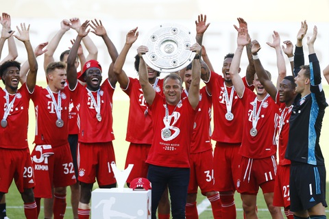 Bayern Munich đăng quang trong lặng lẽ - Ảnh 6. Bayern Munich đăng quang trong lặng lẽ - Ảnh 6.