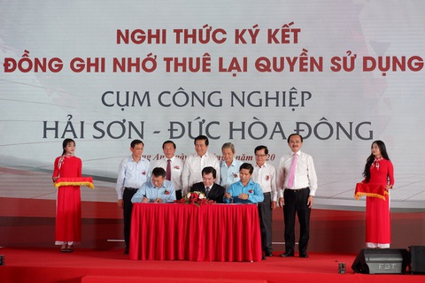Long An liên tiếp khởi công 5 khu, cụm công nghiệp sau dịch COVID-19 - Ảnh 1. Long An liên tiếp khởi công 5 khu, cụm công nghiệp sau dịch COVID-19 - Ảnh 1.