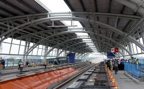Chuyên gia Nhật chưa sang Việt Nam, metro số 1 Bến Thành - Suối Tiên nguy cơ chậm tiến độ - Ảnh 1. Chuyên gia Nhật chưa sang Việt Nam, metro số 1 Bến Thành - Suối Tiên nguy cơ chậm tiến độ - Ảnh 1.