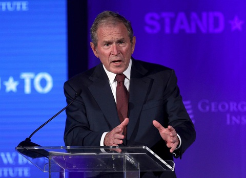 Cựu tổng thống George W. Bush: ‘Hãy lắng nghe nỗi thống khổ của người Mỹ gốc Phi’ - Ảnh 1. Cựu tổng thống George W. Bush: ‘Hãy lắng nghe nỗi thống khổ của người Mỹ gốc Phi’ - Ảnh 1.