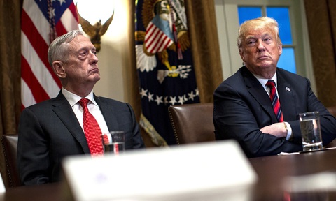 Bị cựu bộ trưởng quốc phòng chỉ trích, ông Trump: Vui vì ông đã ra đi - Ảnh 1. Bị cựu bộ trưởng quốc phòng chỉ trích, ông Trump: Vui vì ông đã ra đi - Ảnh 1.