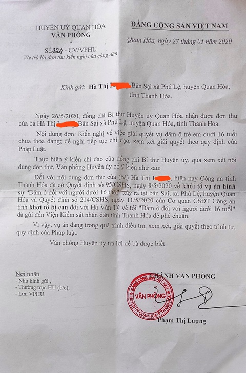 Điều tra vụ bé gái 6 tuổi nghi bị hàng xóm dâm ô nhiều lần - Ảnh 2. Điều tra vụ bé gái 6 tuổi nghi bị hàng xóm dâm ô nhiều lần - Ảnh 2.