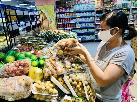 Siêu thị Saigon Co.op bán vải thiều trên nền tảng trực tuyến MoMo - Ảnh 1.